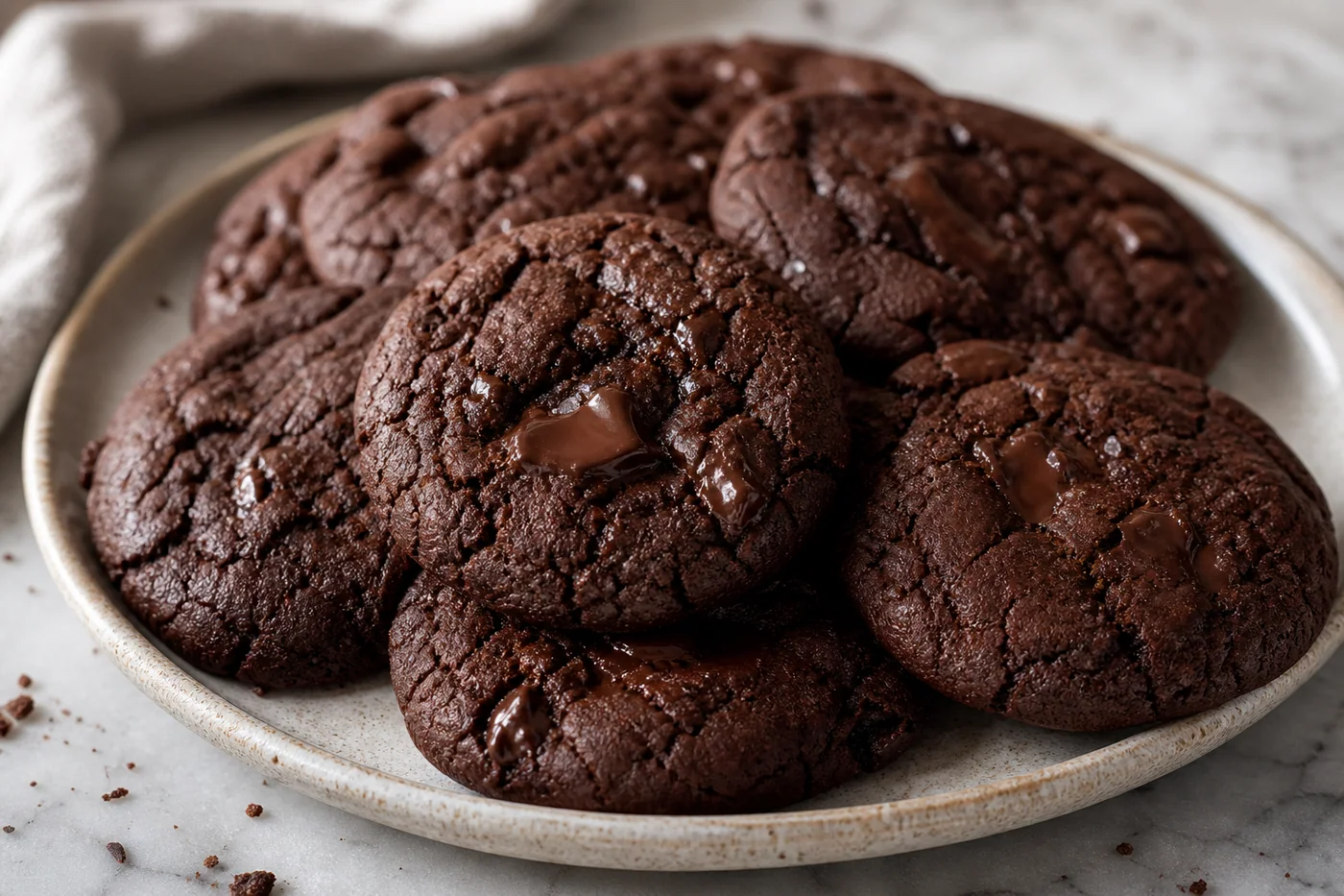Rich Miso Chocolate Cookies