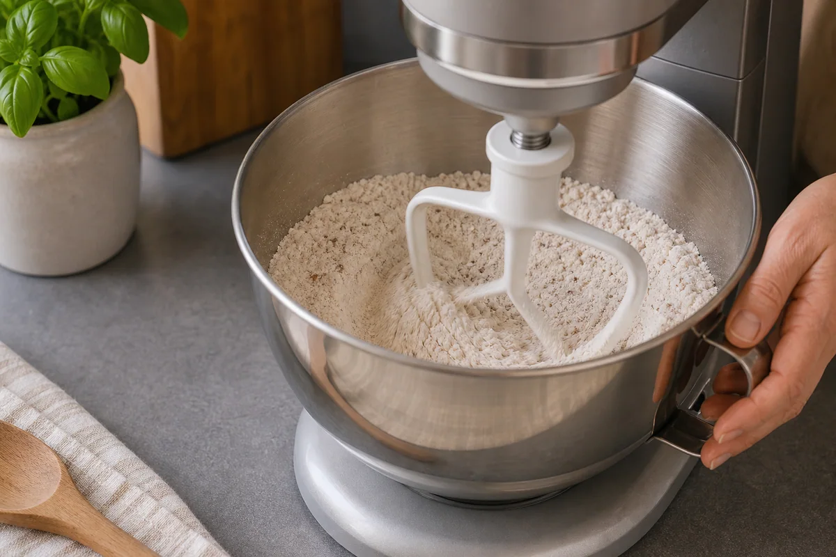 Imagen de preparación del paso 3 para un delicioso pan casero sin gluten