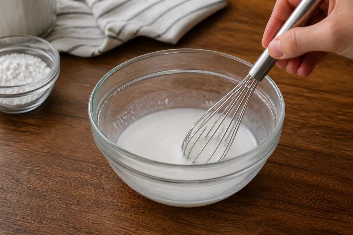 Imagen de preparación del paso 2 para galletas red Velvet sin gluten