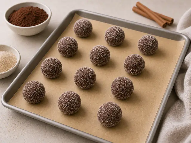 Step 8: Picture of Making Chocolate Spice Sugar Cookies
