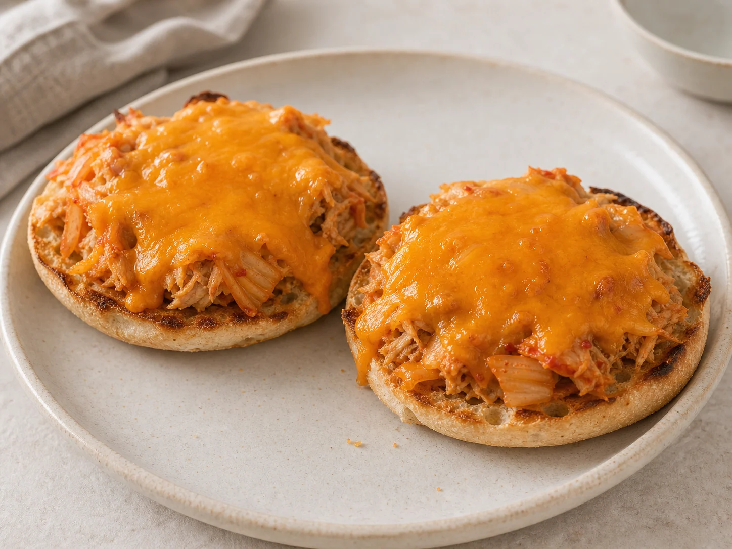 Tangy Kimchi Tuna Melts as a homemade dish