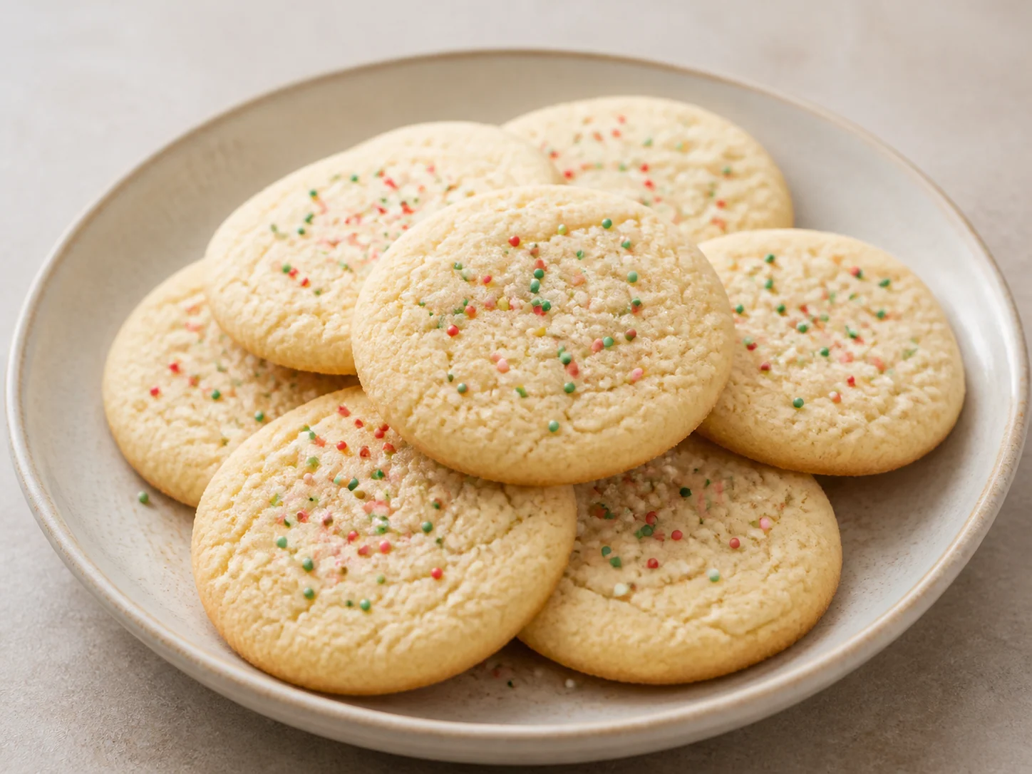 Finished homemade dish: Gluten-Free Sugar Cookies